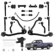 15pcs Front Control Arms Ball Joint Tie Rods For 1993-2000 Chevy GMC C2500 C3500
