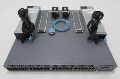 JUNIPER EX4300-48P 48-Port 10/100/1000BaseT PoE-plus 2x 1100W AC PS