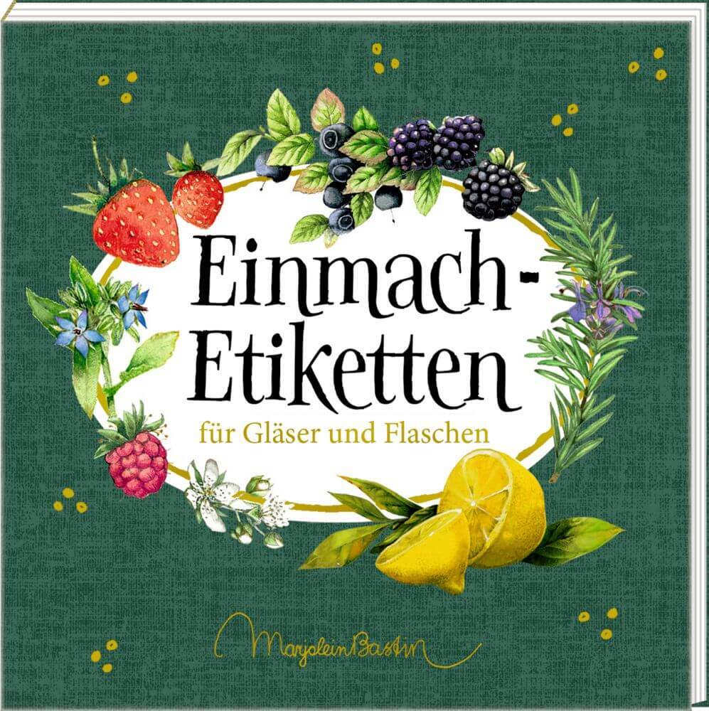 Thumbnail - Etikettenbüchl.: Einmach-etiketten - M. Bastin (gartenliebe)