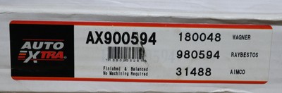 AUTO EXTRA AX900594 BRAKE ROTOR