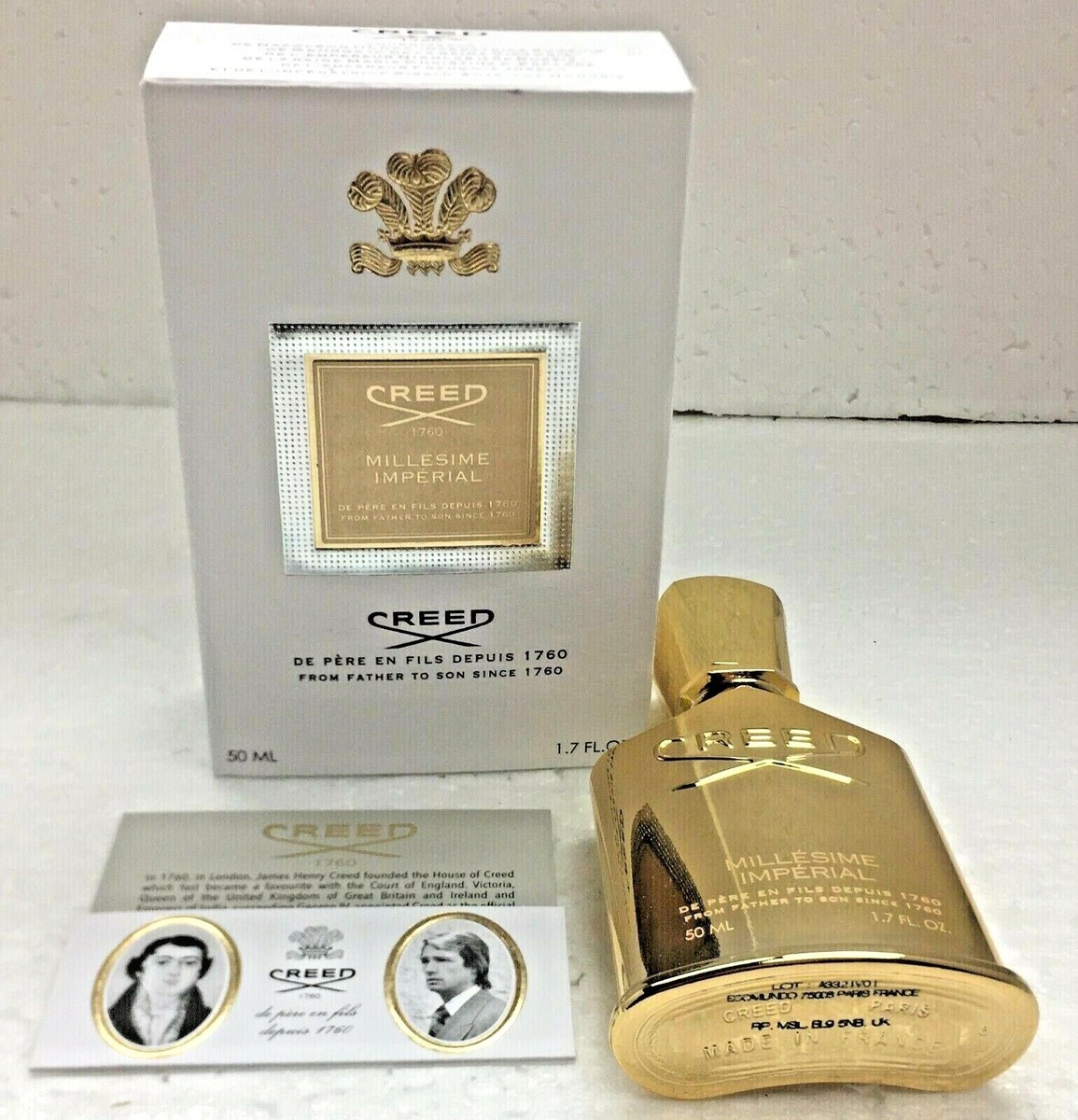 Creed Millesime Imperial Unisex 1.7oz/50ml Eau De Parfum Spray SEE