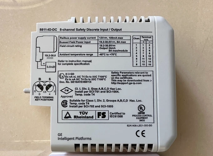 New in box GE 8811-IO-DC Safety Discrete Input/Output Module - Image 2 of 2