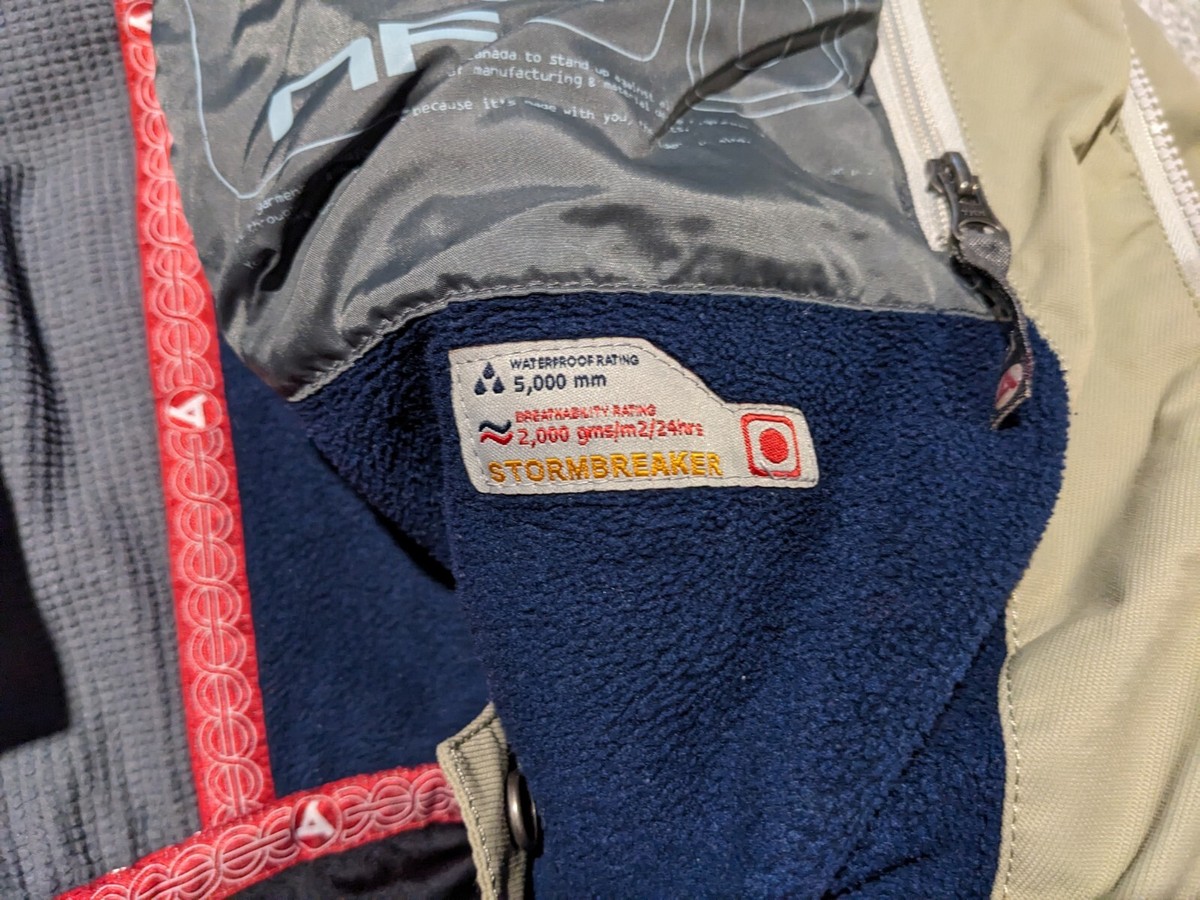 NFA Jacket Mens Large Stormbreaker Board Gear Lined Technical