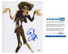 Gael Garcia Bernal "Coco" AUTOGRAPH Signed 'Hector' 8x10 Photo ACOA