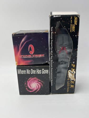 Lote Coleccionistas De Colección Star Trek La Próxima Generación Phaser Control Remoto Funciona - Imagen 1 de 24