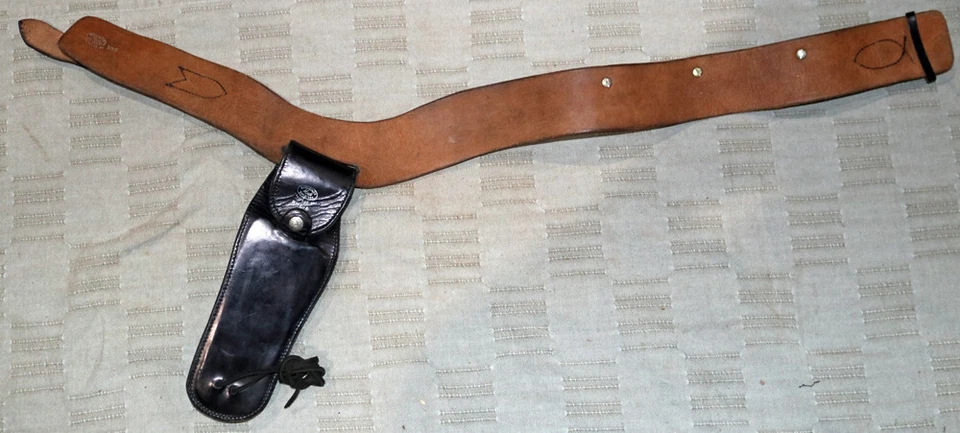 AA-31 Bucheimer Cowboy Rig for .22 Cal SSA Clones BML Holster on B80 Belt - Image 4 of 4