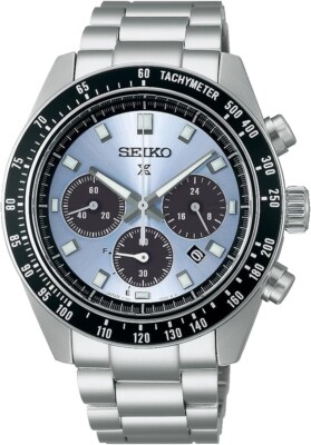 Seiko Prospex SBDL109 SPEEDTIMER Solar Chronograph Men Watch Sapphire glass New