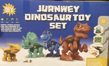 DIY Jurnwey Dinosaur Toy Set with Electric Drill Ages 3 New in Box