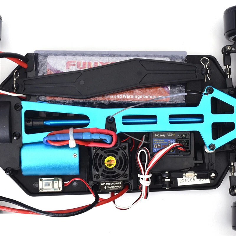 HSP BRUSHLESS RC Car 3S LIPO 1:10th Scale Race Car 56 MPH Complete with Battery - Image 4 of 4