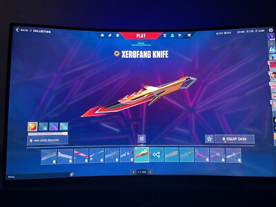 Valorant Account Xerofang Knife