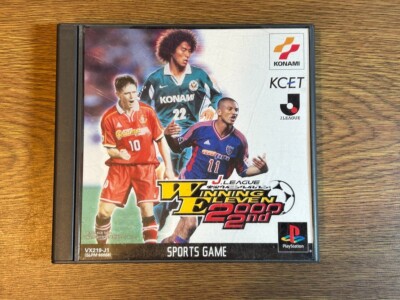 Winning Eleven 2000 2nd Pro Evolution Soccer PES PS1 Sony PlayStation Konami JP