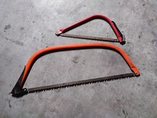 Lot x2 Scie à archet / Scie à Bûche - Bucheron travaux forestier - PETIT + GRAND