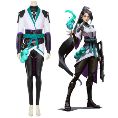 Valorant Agent Sage Cosplay Costume | Gaming Outfit