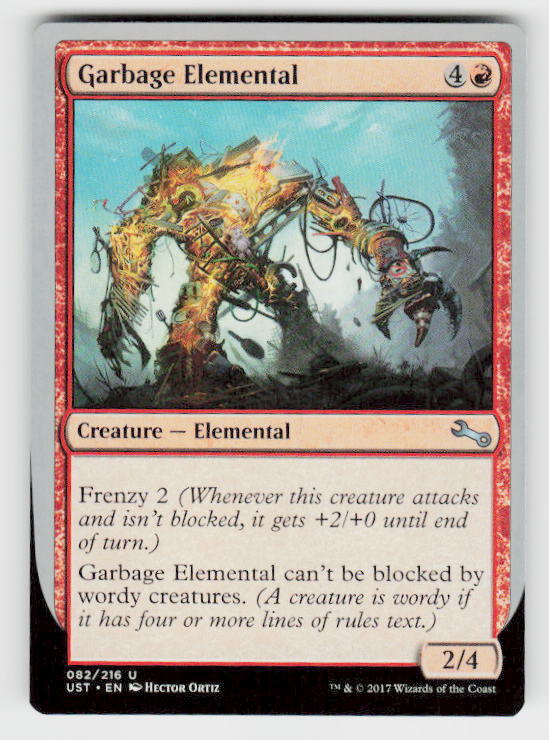 Unstable #82 Garbage Elemental (A)