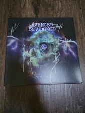 Avenged Sevenfold - The Stage Signed Vinyl FULL BAND Synyster Gates Shadows A7X