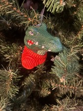 Florida Gators Ceramic Albert Head Christmas Ornament