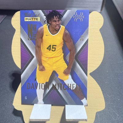2022 Matte SP Exclusive X-Plode Basketball Purple / Blue Davion Mitchell #ed 2/2