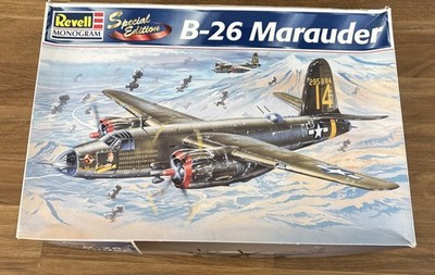 Revell Monogram Special Edition B-26 Marauder 1:48 Scale Model 2 Kits Open Box