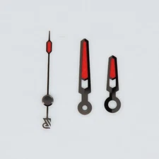 Dial Maker - High Quality Hands Black color with Swiss super Red Lume