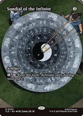SUNDIAL OF THE INFINITE mtg NM-M The Last Airbender Eternal 1 Mythic Borderless