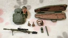 G.I. Joe Classified Action Marine Sniper HEAD HANDS BACKPACK SNIPER CASE FODDER