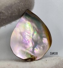 Amazing Natural Flashy Abalone Shell Cabochon, Mother Of Pearl Shell Gemstone