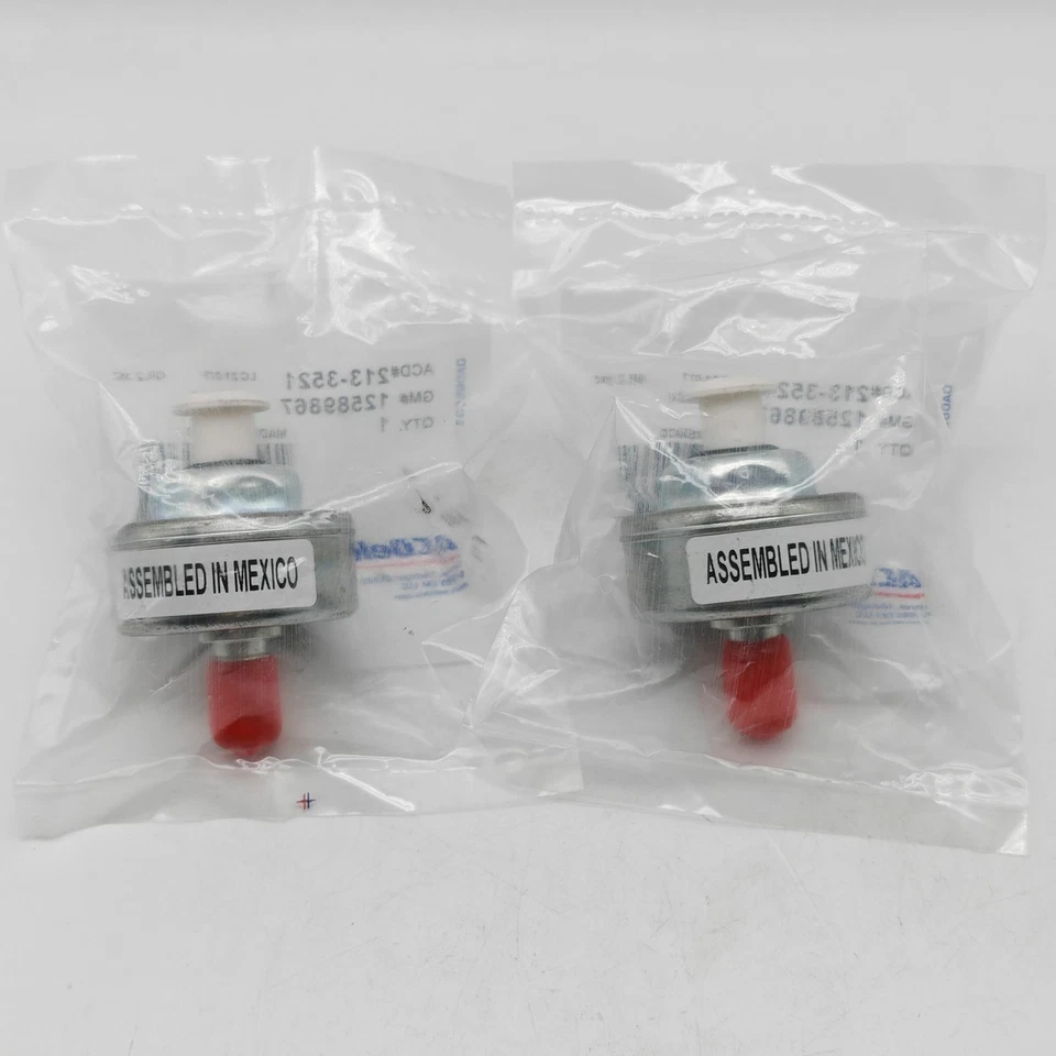 2 шт датчиков детонации 12589867 213-3521 от оригинального производителя для Chevrolet Silverado GMC Cadillac США - Изображение 2 из 4