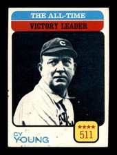 1973 Topps #477 Cy Young VGEX X3732508