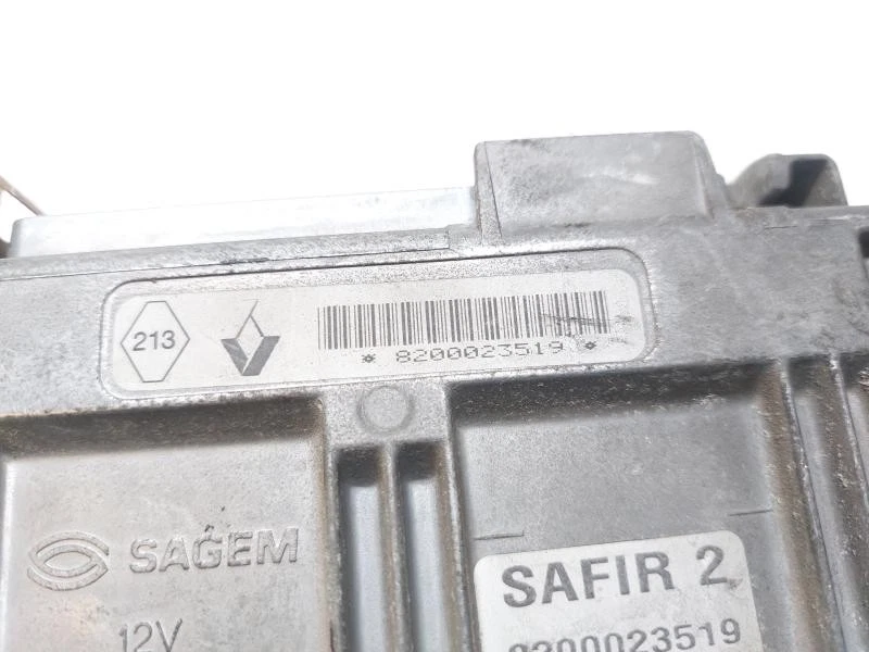 8200023519 CENTRALINA MOTORE ECU RENAULT TWINGO I (C0-S0) 1.2 B 8V MAN 5M 58CV 2 - Immagine 4 di 4