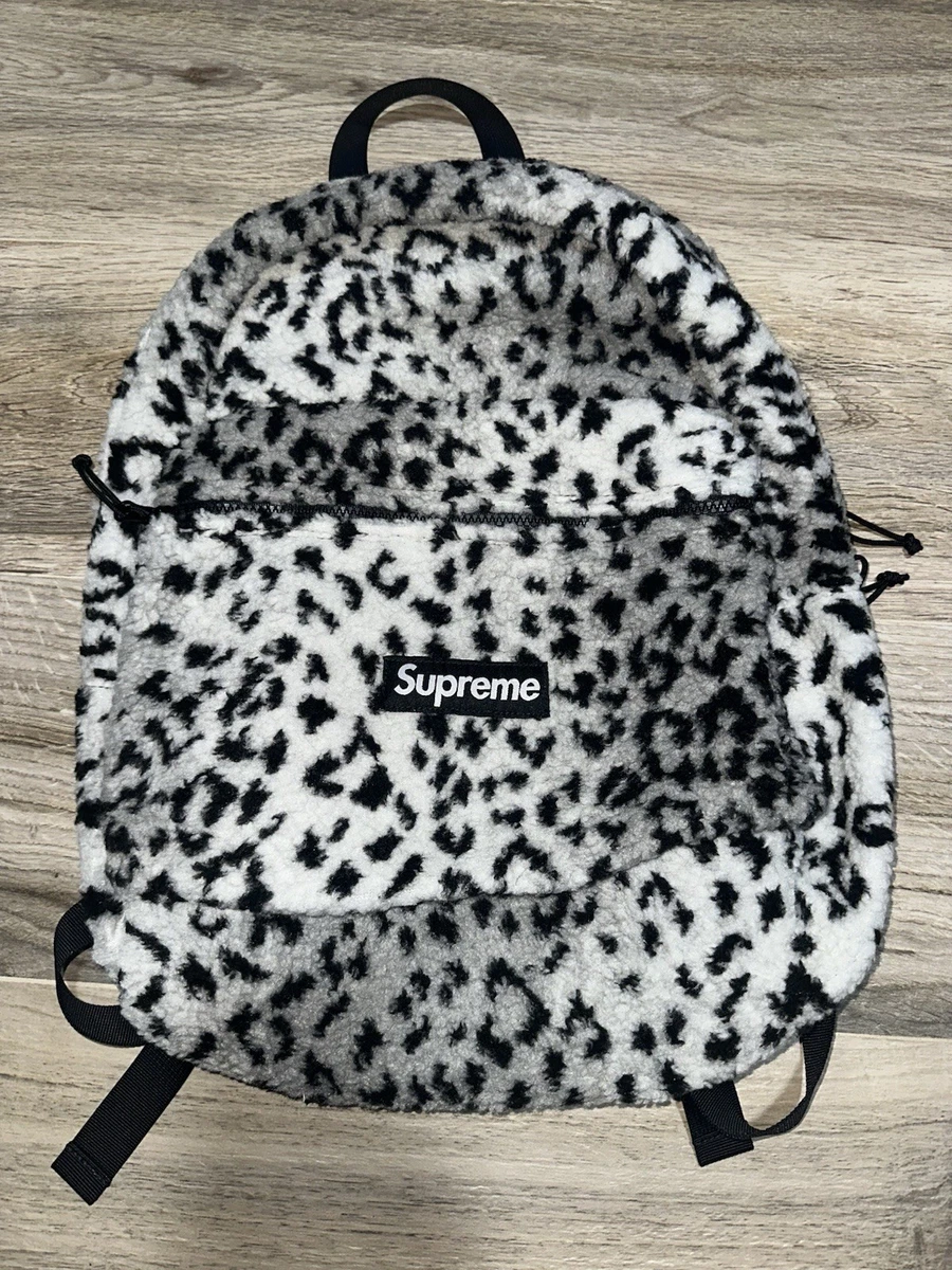 Supreme Fleece Backpack Bags for Men for sale | eBay