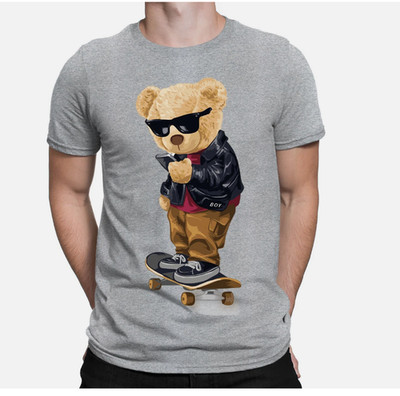 Selfie Teddy Bear Funny Cute Animal Fun Gift Idea Mens Womens T-Shirts Top#TA-56
