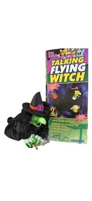 Vtg Trendmasters Boo Bunch Talking Witch Light Up Eyes Halloween Decor 1990s