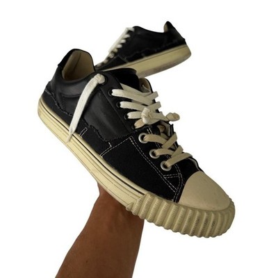 Maison Margiela New Evolution Hybrid Sneakers Black Leather