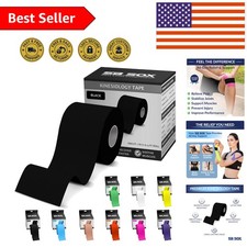 Gentle on Skin Kinesiology Tape Roll – Waterproof, 16ft of Cotton Muscle Support 3.11 per gallon