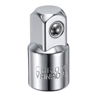 "Schlag-Steckadapter 1/4\" Auf 3/8\" Silber CR-V Stahl"
