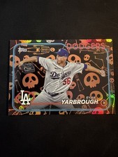 2024 Topps Update Holiday Mummy Skeleton Ryan Yarbrough US68 /50 