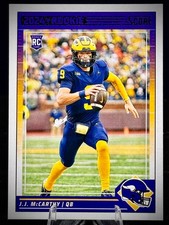 2024 Panini Score - J.J. McCarthy #304 - Rookie Base (RC) - Vikings