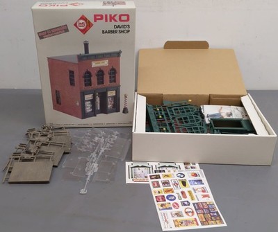 Piko 62219 G David's Barber Shop Building Kit LN/Box