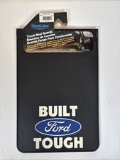 Vtg Plasticolor Ford Truck Mud Flaps Built Ford Tough Set Of 2 Usa 12x18 Nos