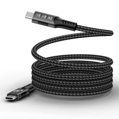 USB4 Cable 40Gbps 48V 240W for Thunderbolt 4 Type C Fast Charging Cable Thunderb