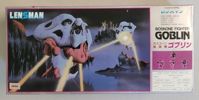 TOMY LENSMAN Boskone Fighter Goblin 1:72 #6 No. TH7204 1984 Vintage Model Kit