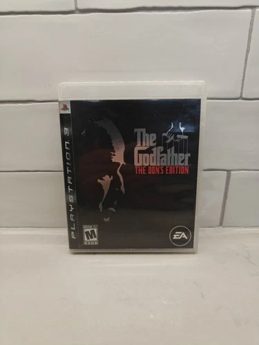 The Godfather The Don's Edition (PlayStation 3, 2007) CIB Tested Mint Disc