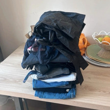 Mixed Clothing Job Lot Bundle, Tops Jeans/Trousers & Jacket Bulk Clothing Bundle
