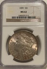 1899 P Morgan Silver Dollar NGC MS62 Tough Date Morgan Only 330k Minted