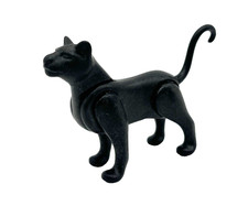 Playmobil schwarzer Panther Großkatze Tier Figur zu Dschungel Zoo Tierpark Tiere