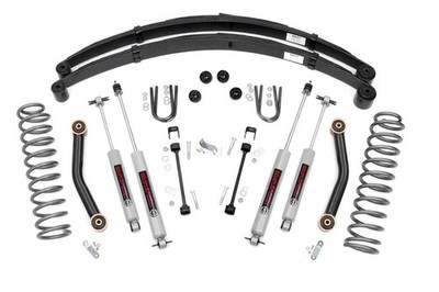 Rough Country 4.5'' Lift Kit for 1984-2001 Jeep Cherokee XJ 4WD - 633N2