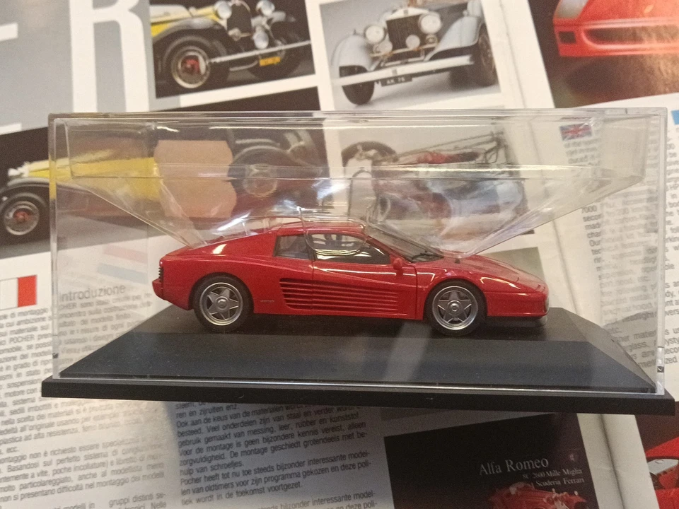 Ferrari Testarossa Red 1/43 Herpa High Tech Collection 010306 - Immagine 4 di 4