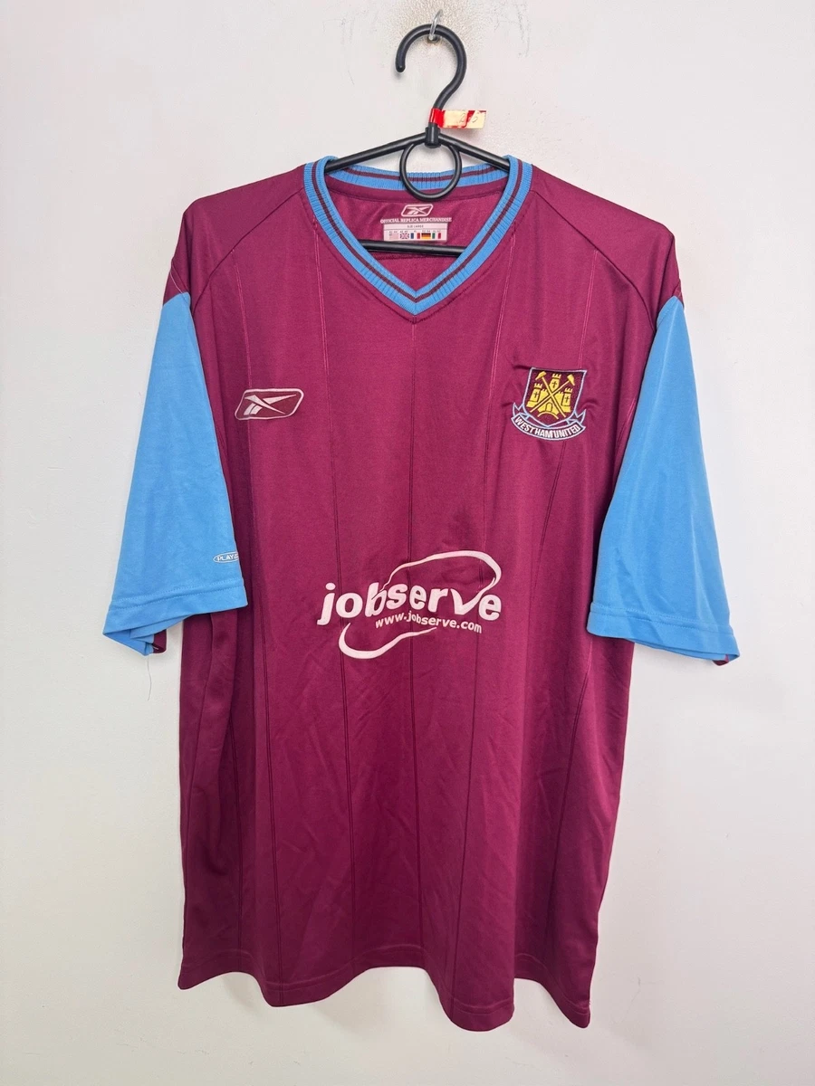 Reebok West Ham United Home Memorabilia Football Shirts (English