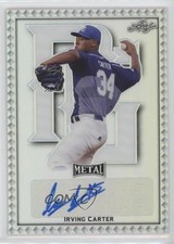 2020 Leaf Perfect Game All-American Classic Metal Irving Carter #BA-IC1 Auto 7m3