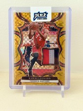 2024-25 Panini Select KAWHI LEONARD Throwback Memorabilia Raptors GOLD Prizm /10